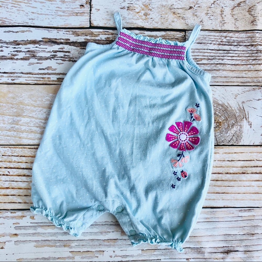 Carter’s Tank Bubble Romper - size 6-9M